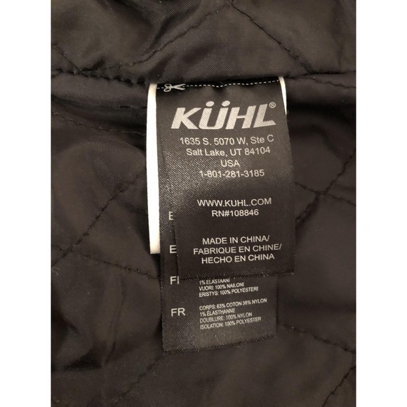 Kuhl Jacket Womens Small Tan Hooded Utility Field Coat Cotton Nylon Outdoor - Picture 7 of 14